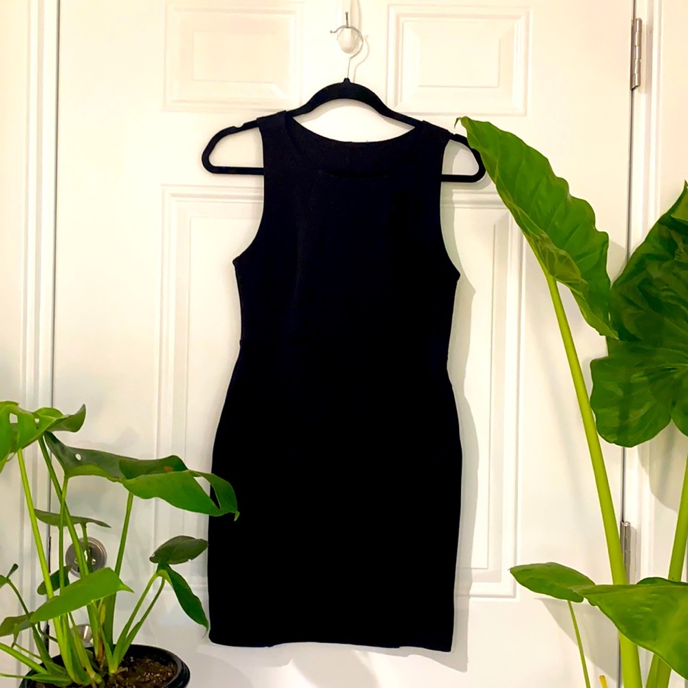 Simple black dress